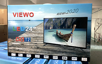 Hot Sale M0143 "FHD Smart LED TV T2 S2 with HIFI Soundbar